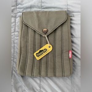 "Simple" Brand Canvas Bag Tote~NWT